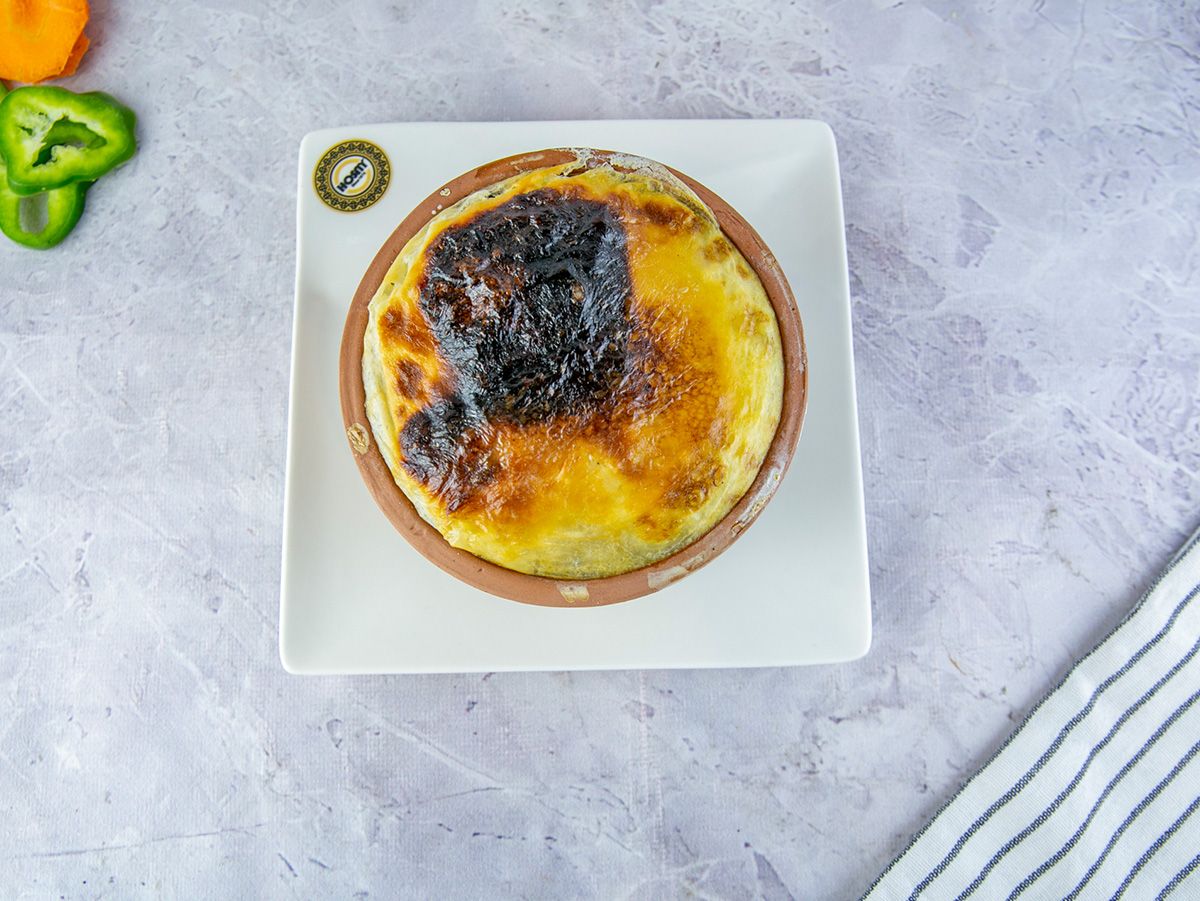 Oven Baked Rice With Veal Meat Casserole