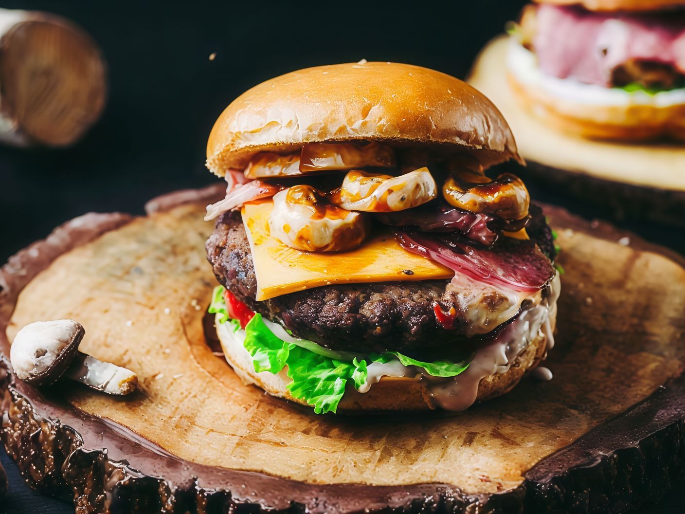 Masterpieces Burger Sandwich