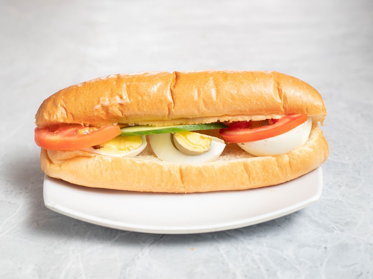 Boiled Eggs Fino Sandwich