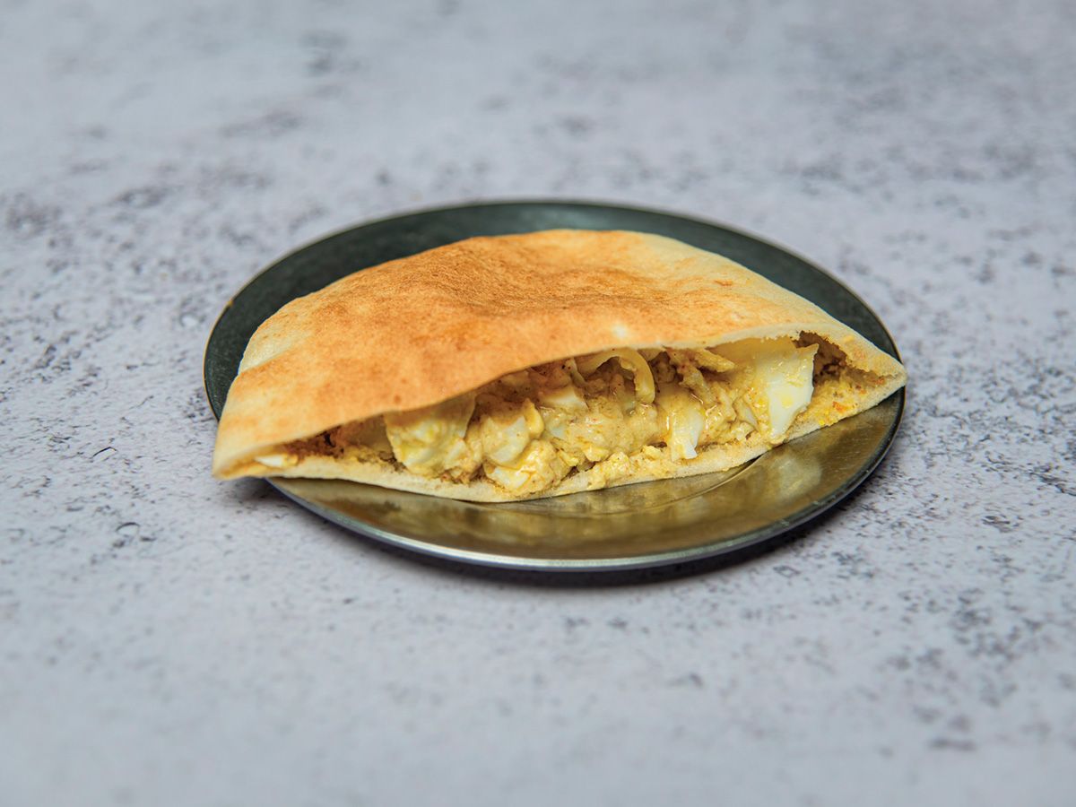 Boiled Egg Sandwich