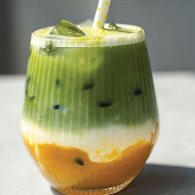 Matcha Mango Latte