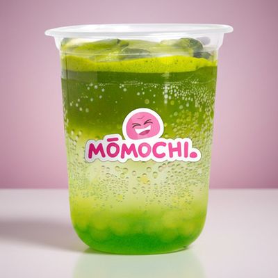 Soda Kiwi Matcha Boba