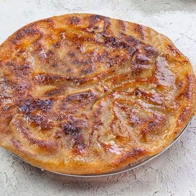 Alexandrian Hawawshi with Meat and Cheese Mix