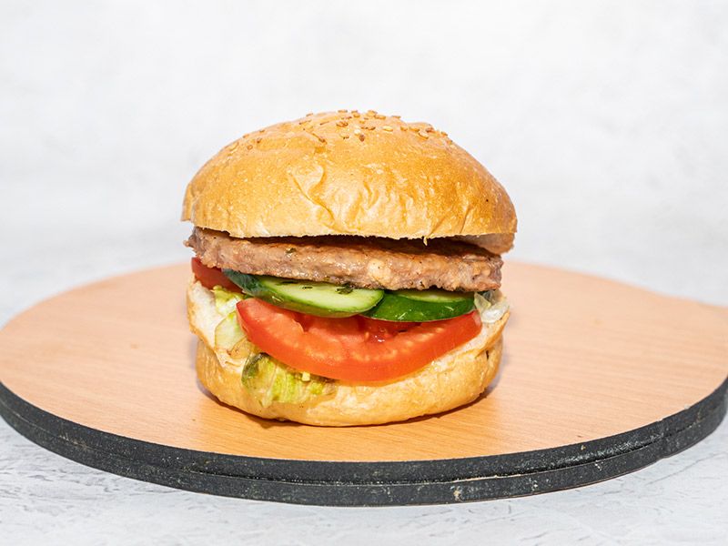 Plain Beef Burger