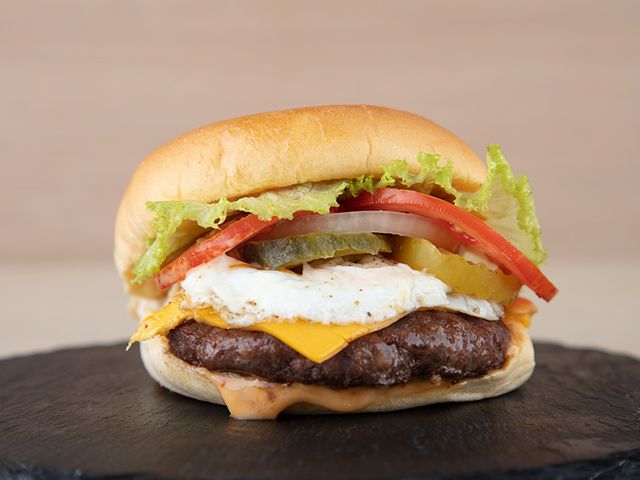 Egg burger