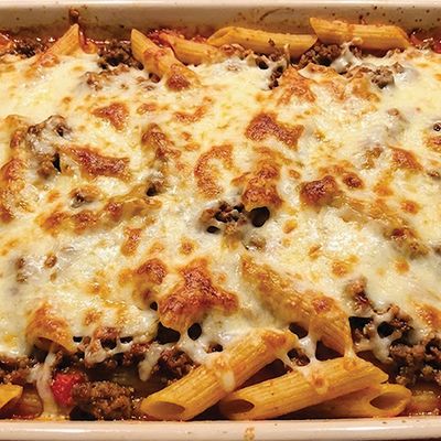 Meat Casserole with Mozzarella