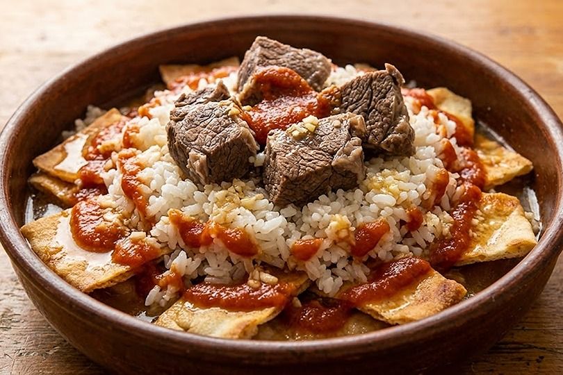 Meat Fatteh