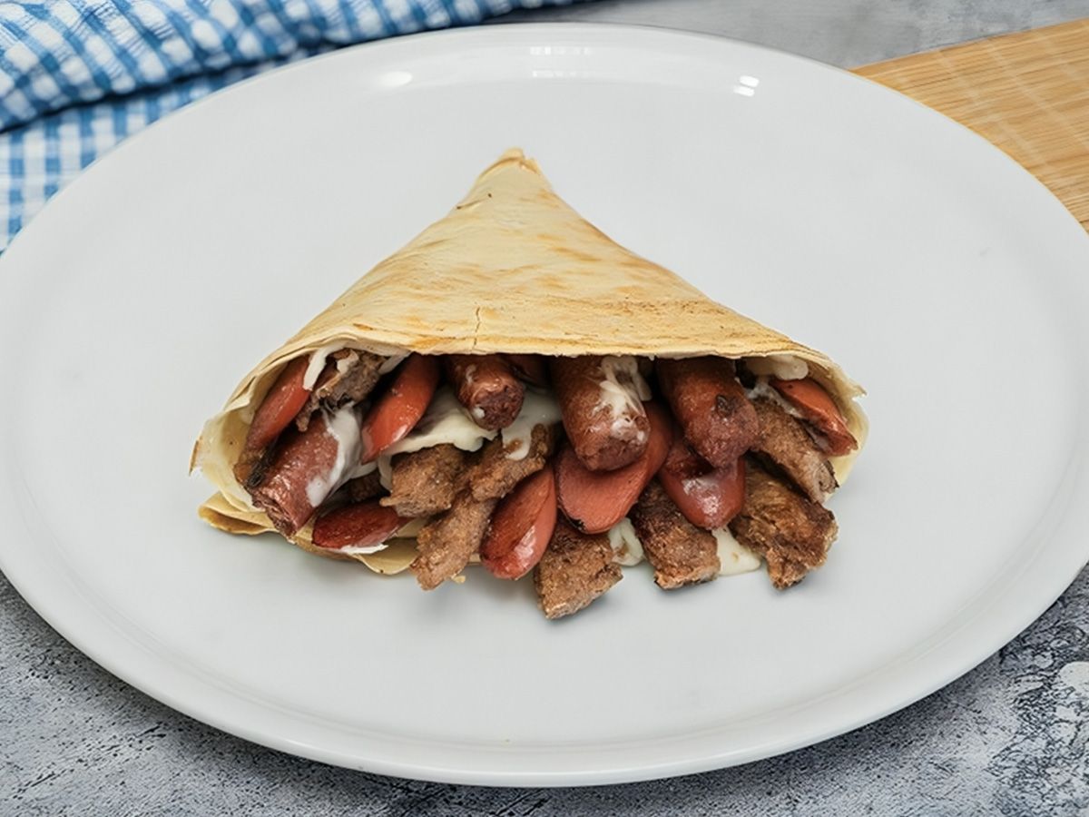 Meat Mix Crepe