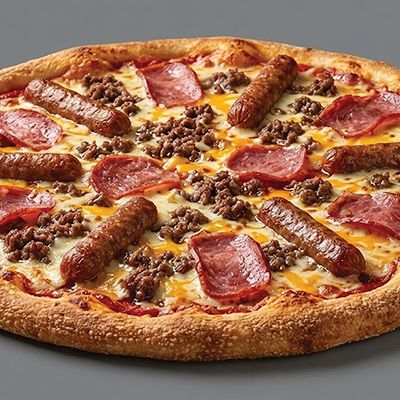 Oriental Meat Pizza