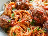 Meat pasta