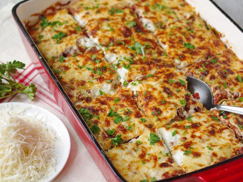 Mix Meat Bechamel Pasta