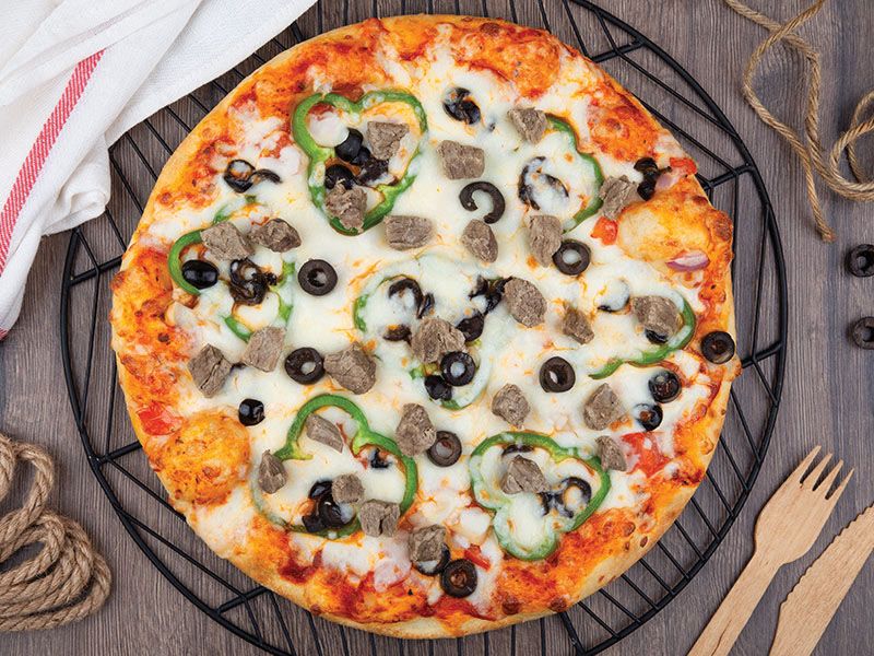 Minced Meat Pizza