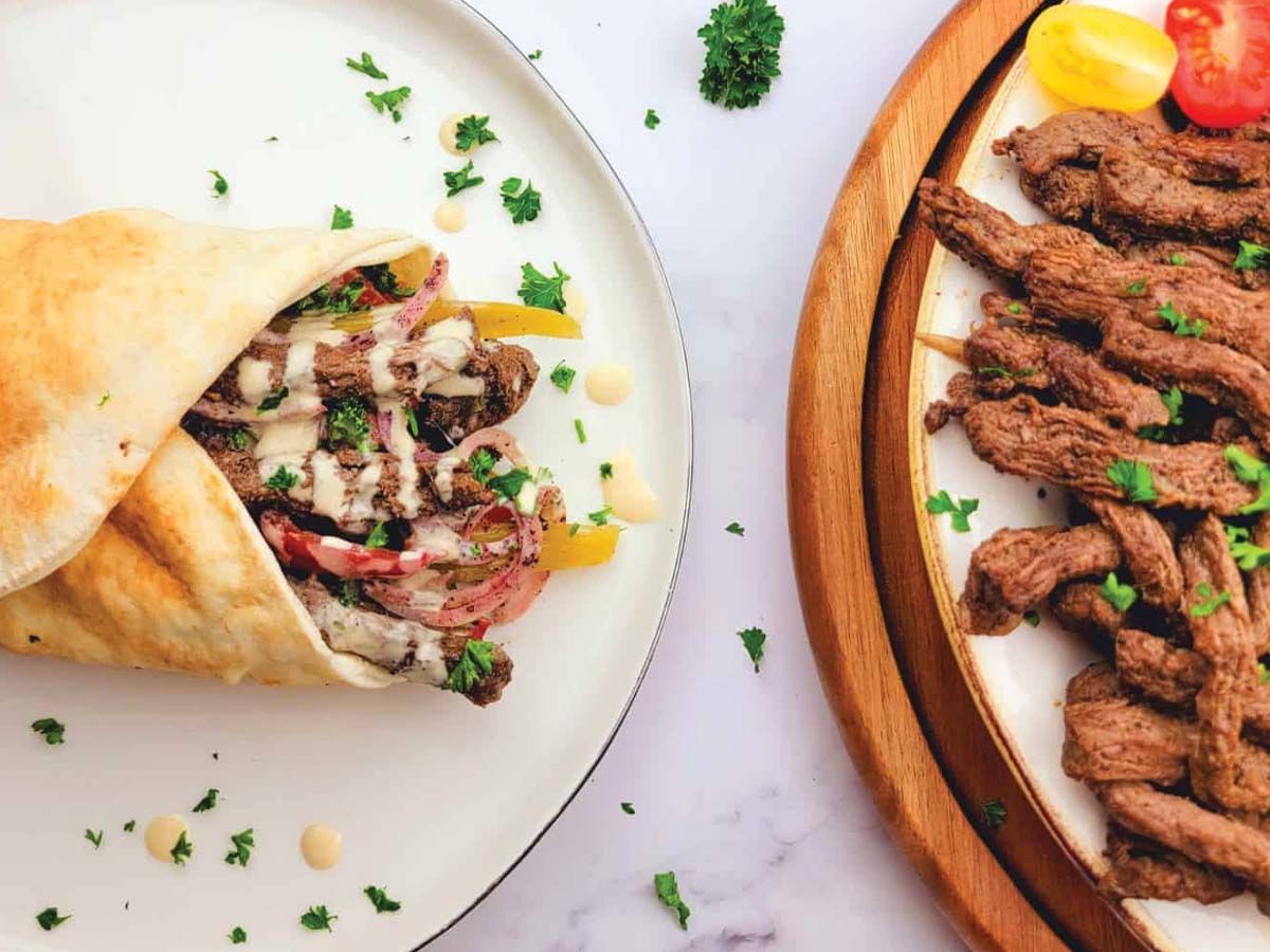 Meat Shawarma Sandwich
