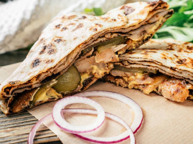 Meat Shawarma Crepe