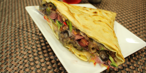 Meat Shawerma Crepe