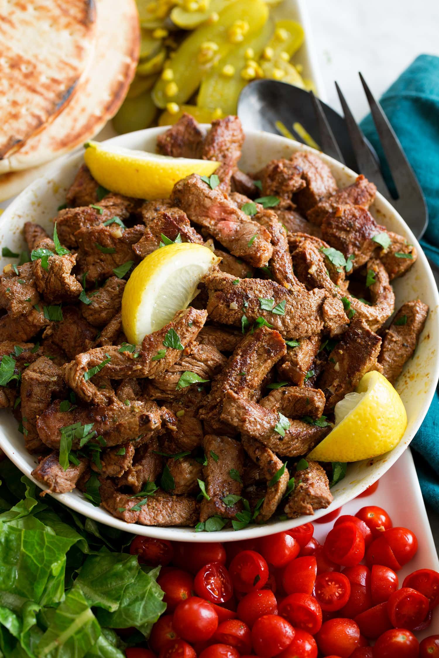 Meat Shawarma Dish