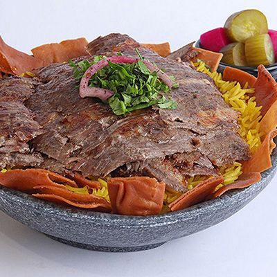 Meat Shawarma Fatteh