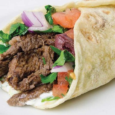 Meat Shawarma French Bread with Cheese