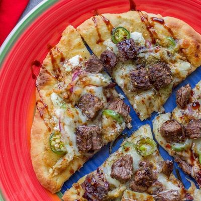 Meat Shawarma Italian Pizza