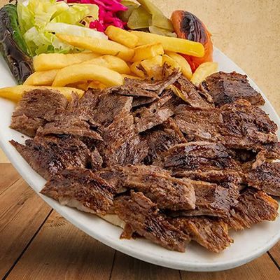 Meat Shawarma Meal (Plate)