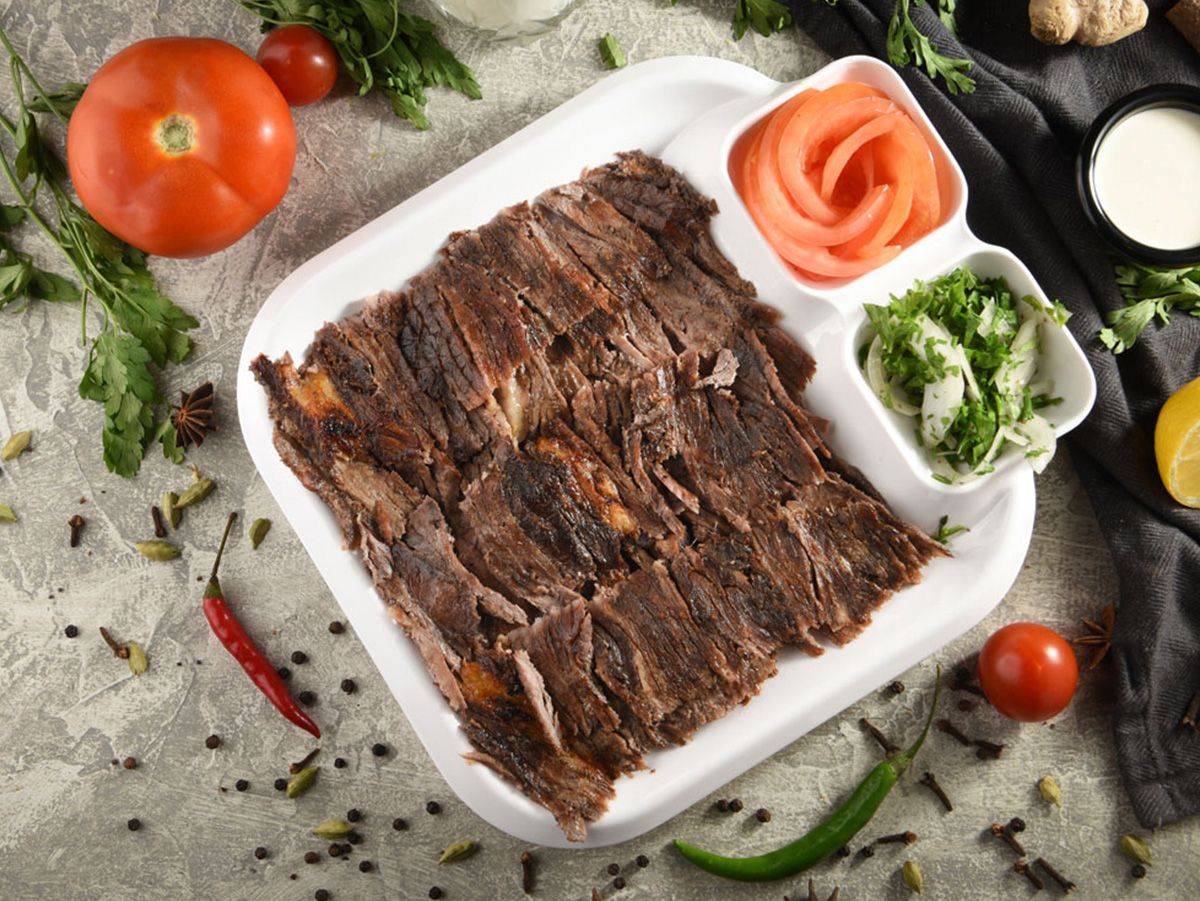Arabic Meat Shawarma Plate