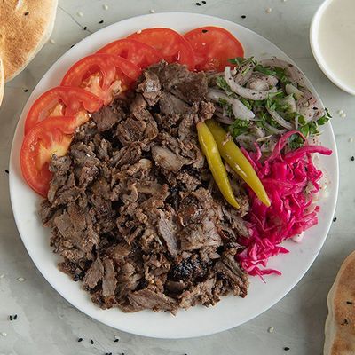 Meat Shawarma meal