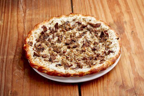 Meat Shawarma pizza