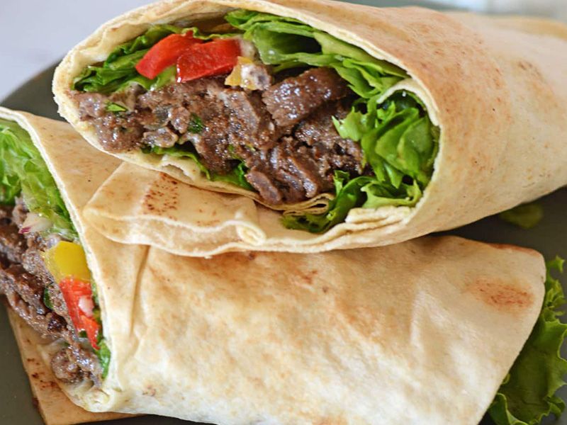 Meat Shawerma Sandwich
