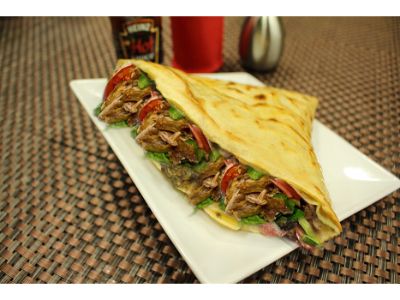 Meat Shawerma Crepe