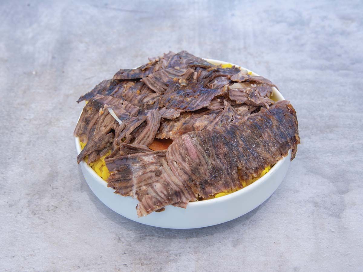 Large Meat Shawerma Fatteh