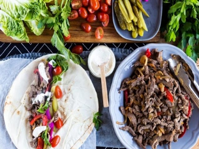 Meat Shawerma Meal