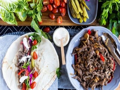 Quarter Kilo Meat Shawerma Meal