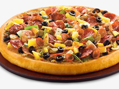 Meat Shawerma Oriental Pizza