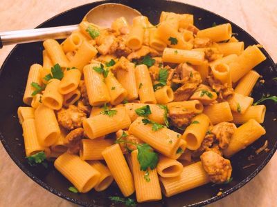 Meat Shawerma Pasta