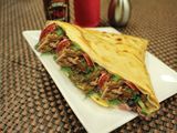 Meat Shawerma crepe