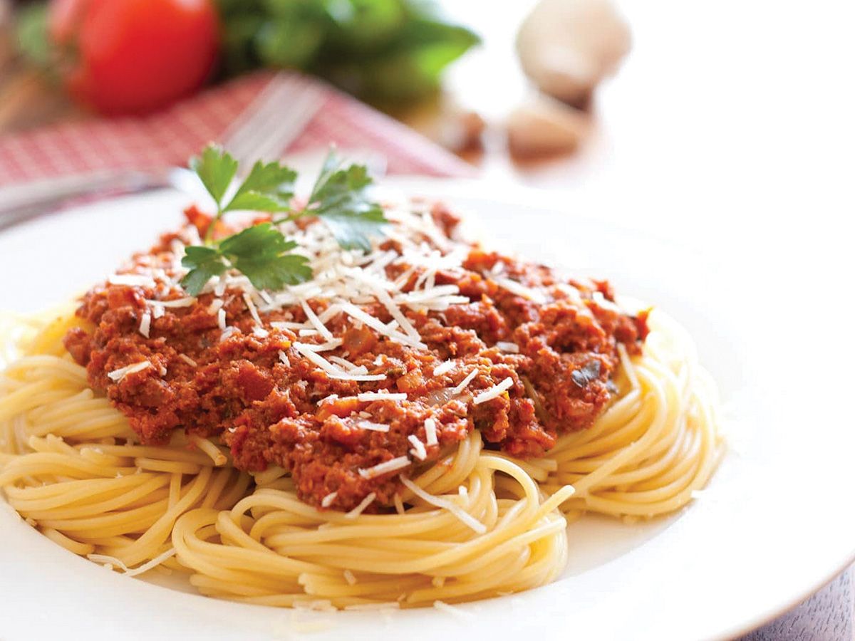 Meat Spaghetti pasta