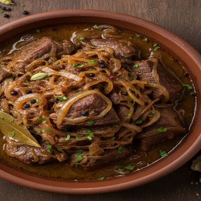 Meat with Onions