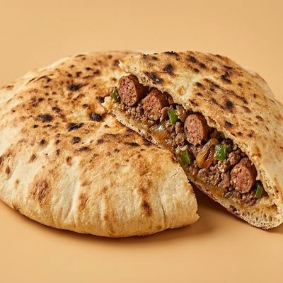Meat + Sausage Hawawshi Loaf