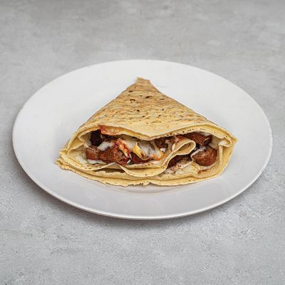 Kofta crepe with meat