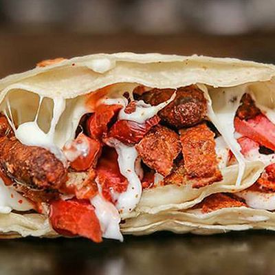 mixed meat crepe