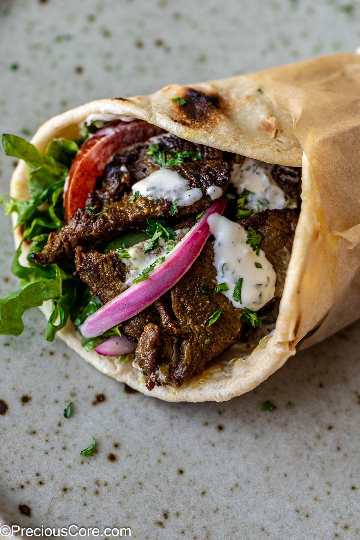 Meat shawerma