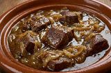 Meat Tajine with Onions
