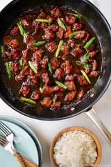 Meat With Mongolian Sauce Platter