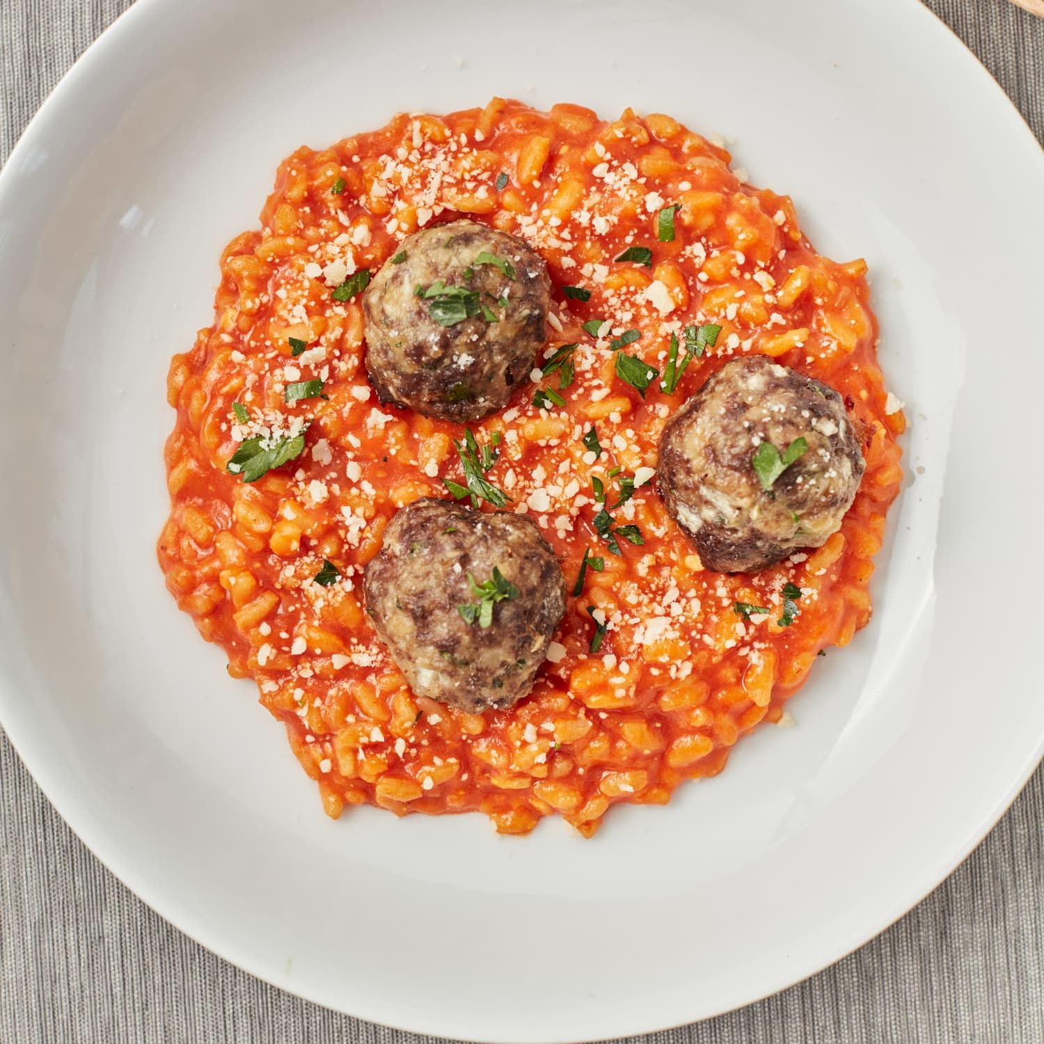 Meatball Risotto