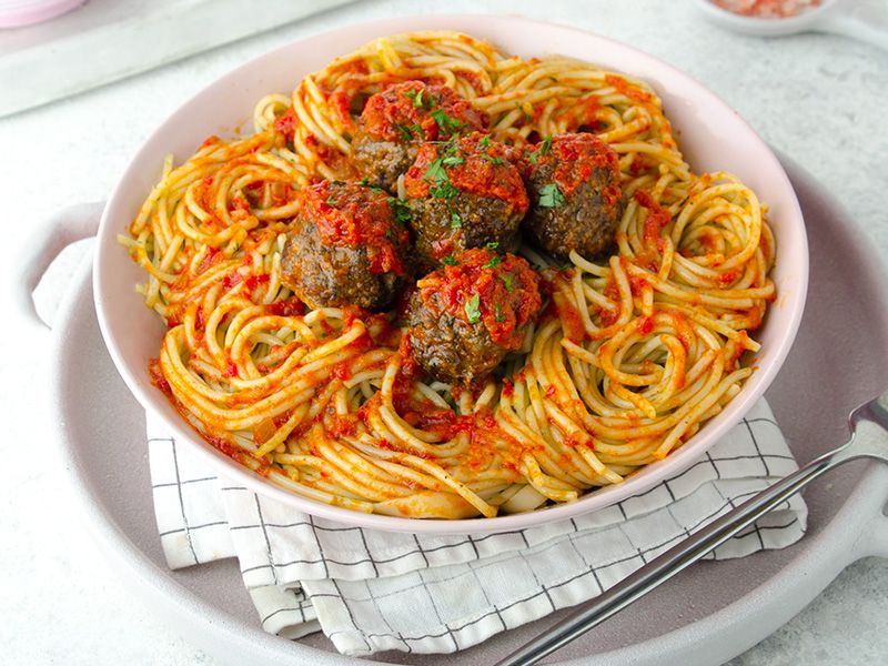 Spaghetti Meatballs