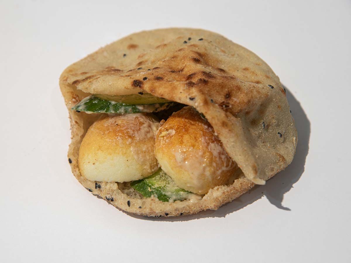 Medahraf Egg With Falahi Ghee Sandwich New