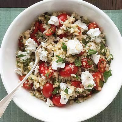 Mediterranean Goat Cheese Salad