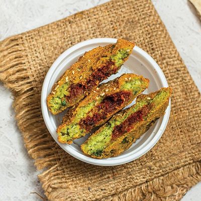 Kiri Pastrami Falafel Patty