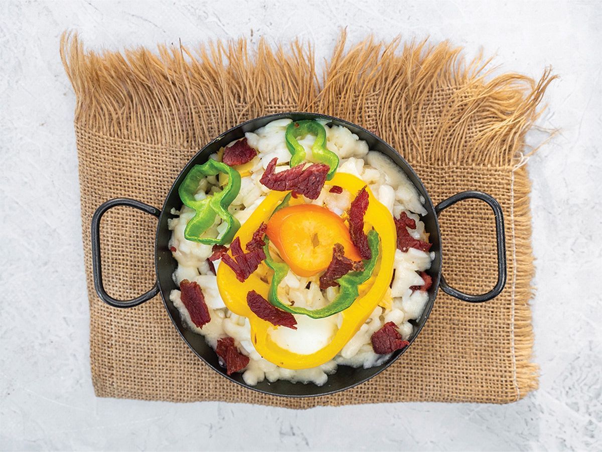 Pastrami Omelette Plate