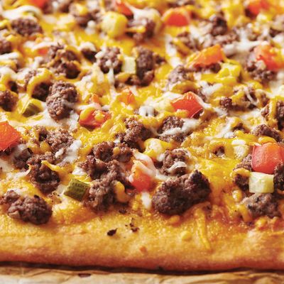 Medium Texas Burger Pizza